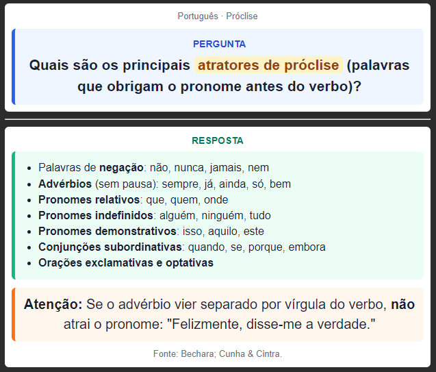 Exemplo de flashcard com pergunta e resposta
